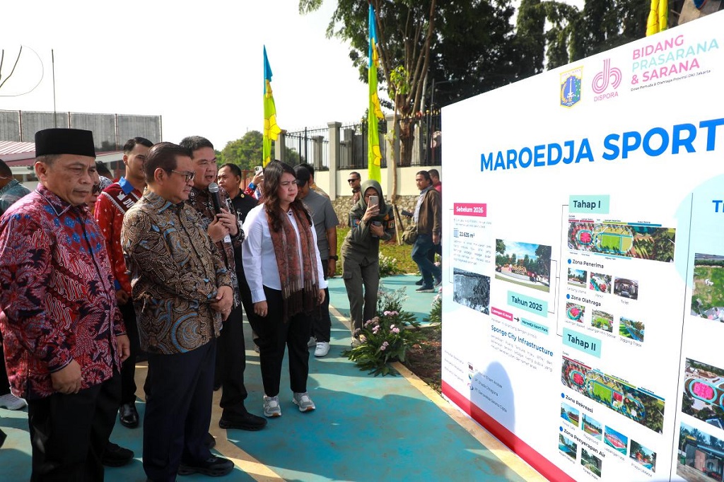 Pramono Ganti Nama Stadion Ki Amat Jadi Meruya Sport Park: Namanya Terlalu Berat