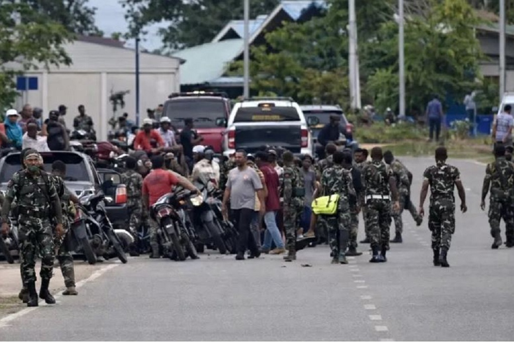 Kronologi Bentrok TNI-Polri di Mappi Papua Selatan, Berawal dari Geber Motor Depan Yonif