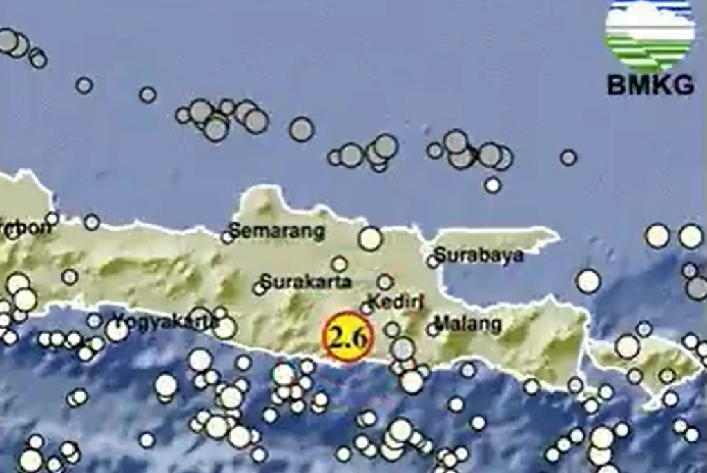 Gempa Hari Ini Guncang Tulungagung Jatim, Cek Magnitudonya