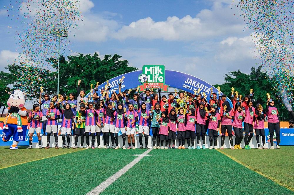 Gila! 3.937 Siswi Ramaikan MLSC Jakarta dan Solo Seri 2, Juara Baru Lahir dan Rekor Gol Pecah