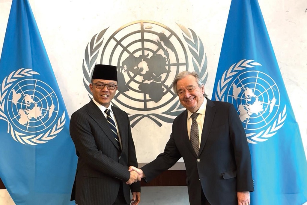 Sekjen PBB Dukung Peran Indonesia di Board of Peace saat Bertemu Menlu Sugiono