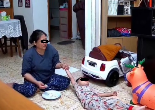 Viral ART di Bandung Aniaya Anak Majikan hingga Berdarah, Aksinya Terekam CCTV