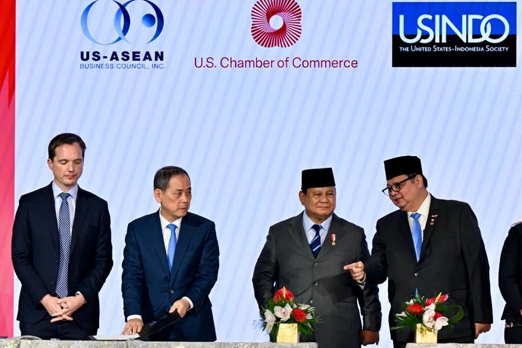 Prabowo Saksikan Penandatanganan 11 MoU Pengusaha RI-AS Senilai Rp648 Triliun