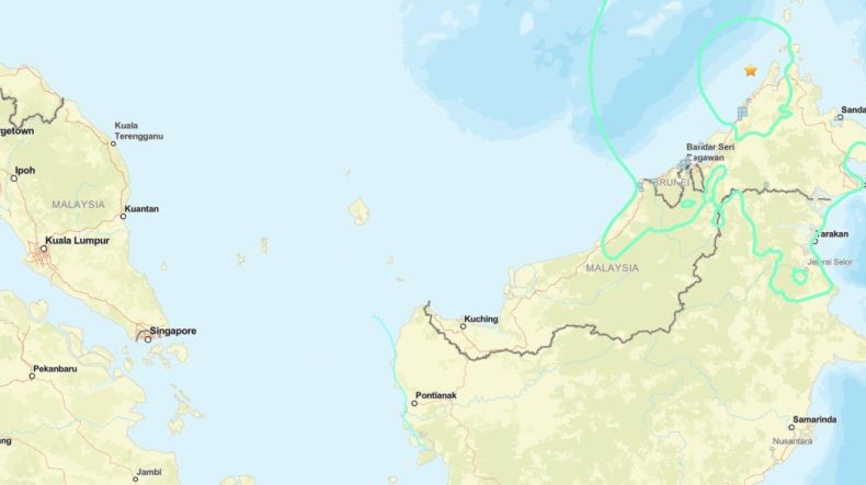 Gempa M7,1 Guncang Sabah Malaysia, Warga Singapura Panik