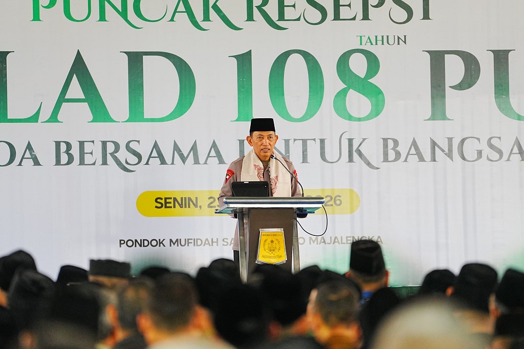 Kapolri Hadiri Milad PUI, Ajak Semua Elemen Kolaborasi Kawal Program Pemerintah