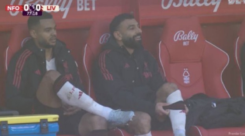 Mo Salah Mandul 77 Menit Vs Nottingham, Reaksi di Bangku Cadangan Jadi Sorotan
