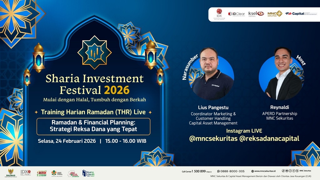 Saksikan MNC Sharia Investment Festival 2026: Strategi Reksa Dana yang Tepat di IG Live MNC Sekuritas!