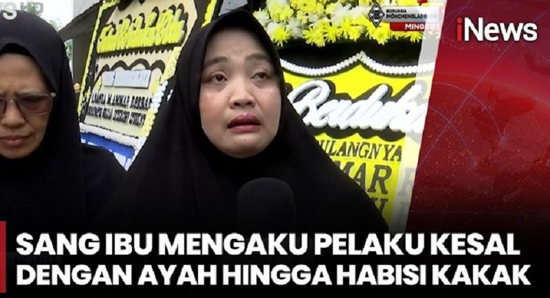 Sadis! Ini Kronologi Remaja 15 Tahun Bunuh Kakak Kandung dengan Palu di Kelapa Gading
