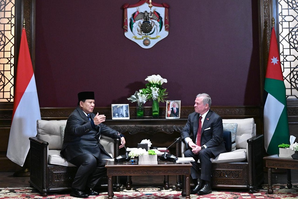 Prabowo-Raja Yordania Kompak Dukung Perdamaian di Palestina, Serukan Solusi Permanen