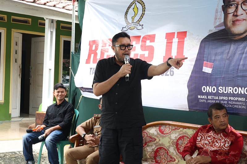 Ono Surono Serap Aspirasi soal Embung dan Program Berbasis Masyarakat