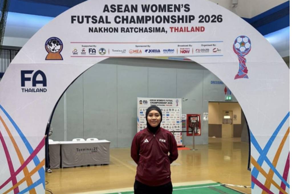 Bikin Bangga! Tita Rosita Jadi Wasit Indonesia di Piala AFF Futsal Putri 2026