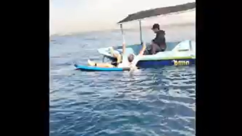 20 Jam Terapung di Laut, Turis Rusia Hilang Saat Surfing di Nusa Dua Ditemukan Nelayan