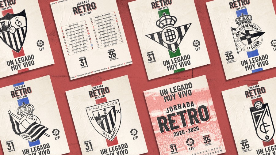 LaLiga Luncurkan Retro Matchday, 38 Klub Akan Pakai Jersey Ikonik dari Masa Lalu