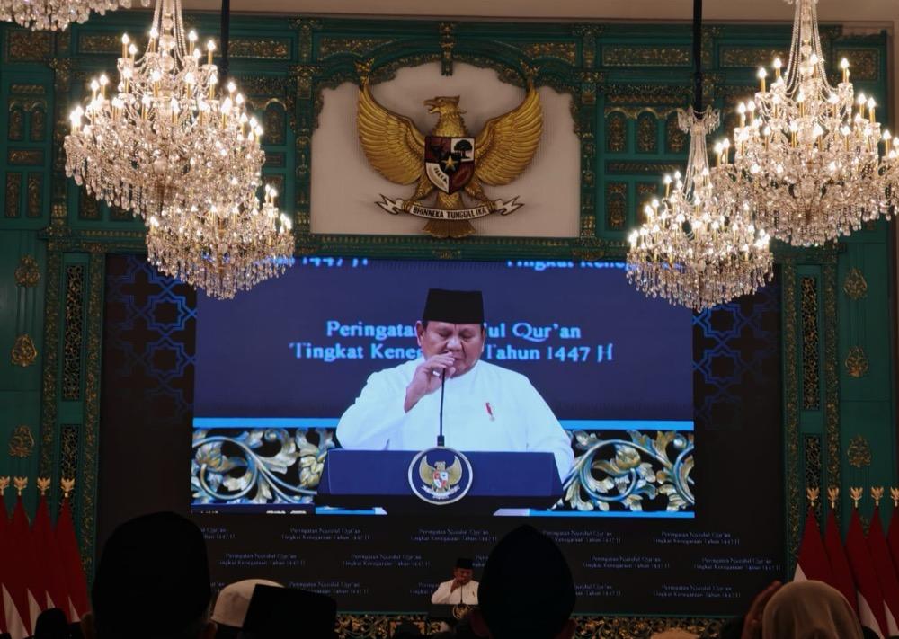 Prabowo Peringati Nuzulul Quran: Kepemimpinan adalah Takdir, Kekuasaan Bersumber dari Tuhan