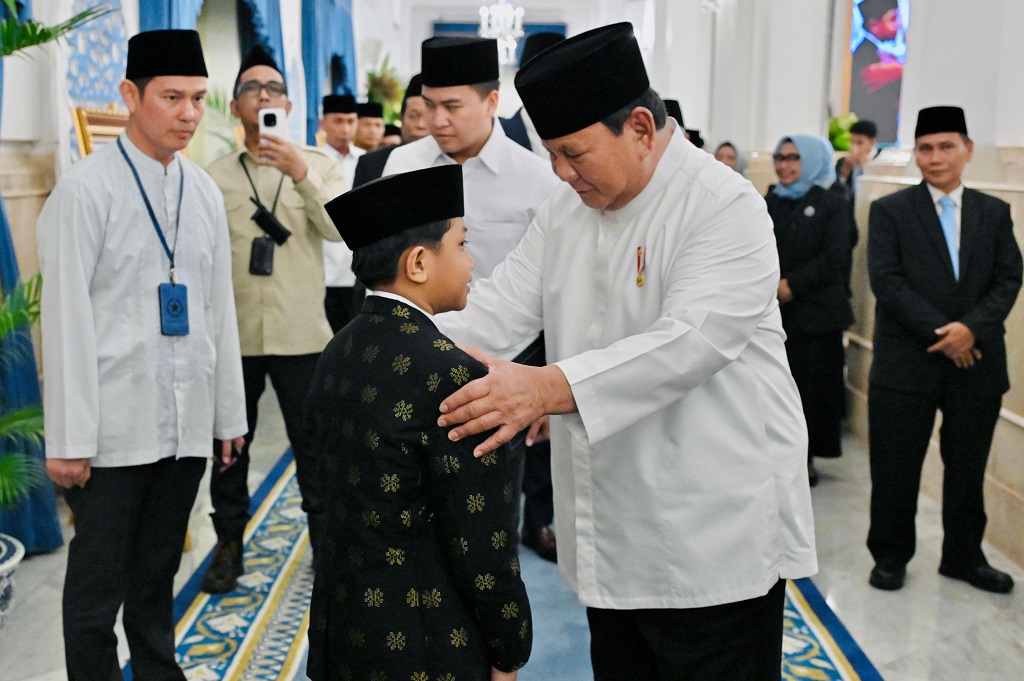Saat Prabowo Terpukau Suara Qori Cilik Juara MTQ Internasional: Nanti Menghadap Saya
