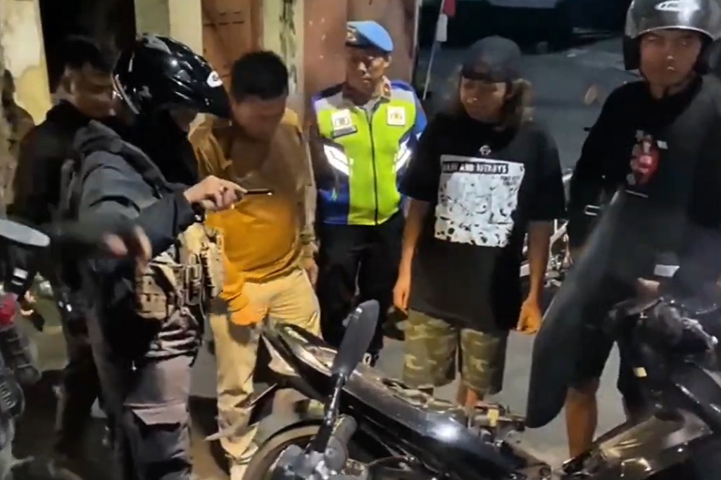 Razia Kejahatan Jalanan di Salatiga, Polisi Sita 49 Motor Knalpot Brong dan Tanpa STNK