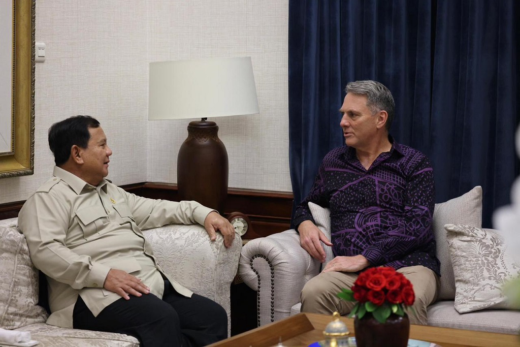 Prabowo Bertemu Wakil PM Australia Richard Marles, Pertemuan 2 Sahabat Lama