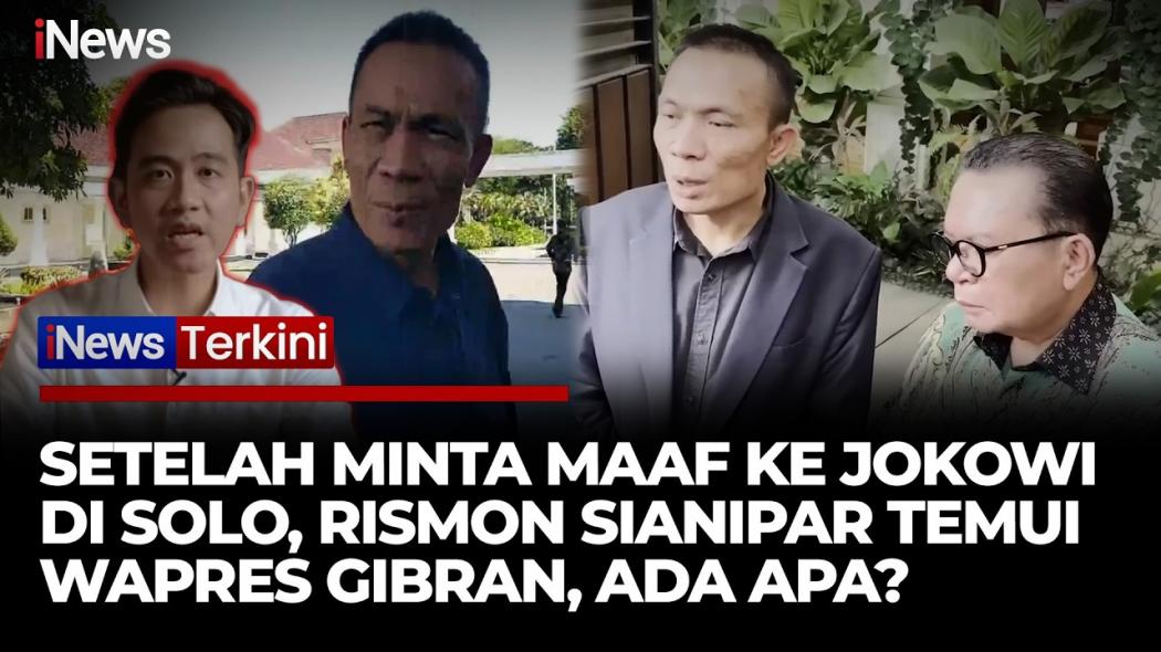 Rismon Sianipar Mendadak Temui Wapres Gibran Hari Ini, usai Minta Maaf ke Jokowi di Solo