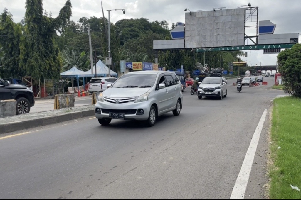 H-6 Lebaran, Jalur Arteri Arah Pelabuhan Merak Banten Lengang