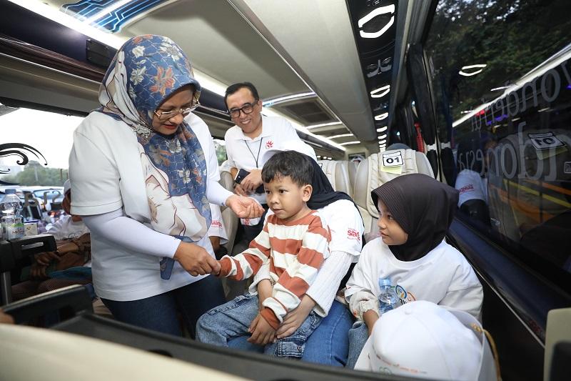TelkomGroup Berangkatkan 1.924 Pemudik Tujuan Pulau Jawa dan Sumatra