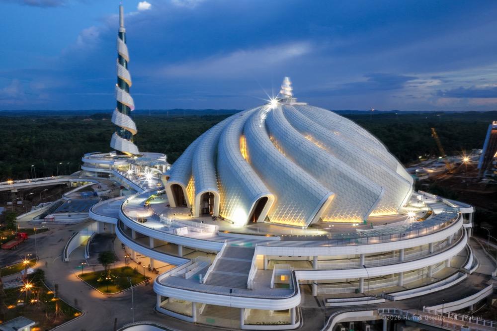 Masjid Negara IKN Gelar Salat Idulfitri Perdana, Warga Boleh Ikut