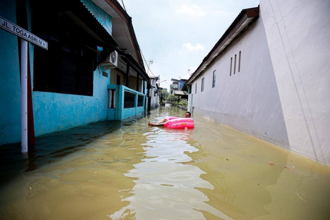 Banjir di Jakarta Berangsur Surut, Tinggal 18 RT Masih Tergenang