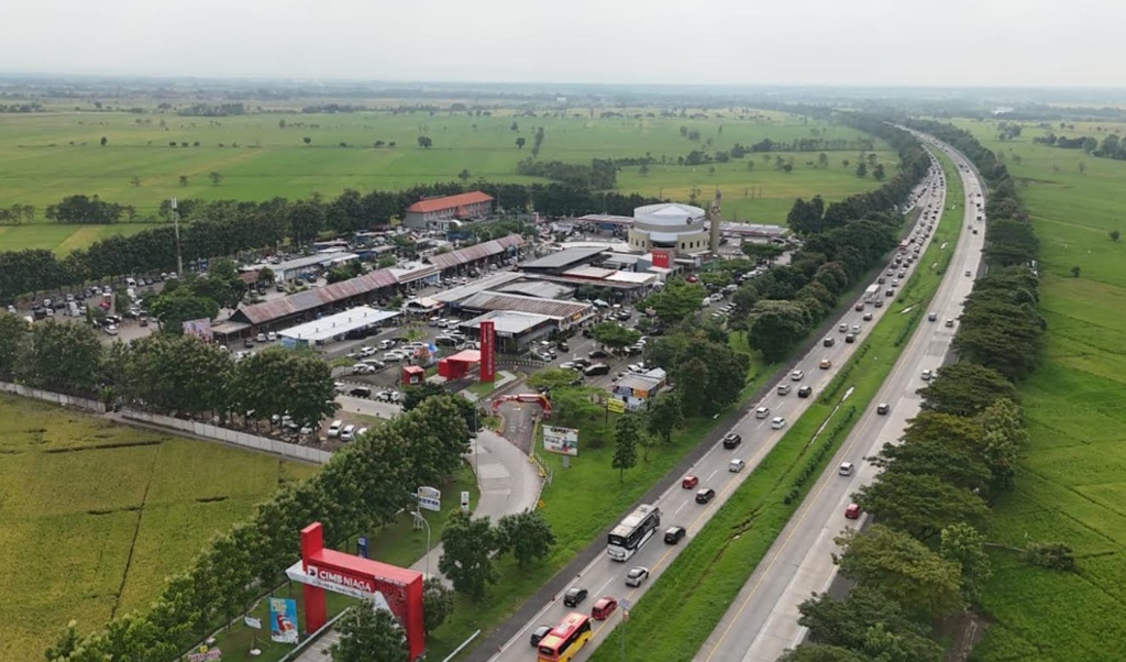Puncak Arus Balik Lebaran, Rest Area Tol Cipali Terapkan Sistem Buka Tutup