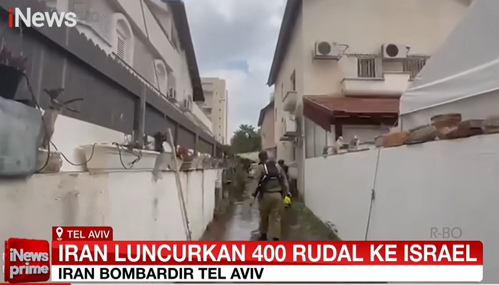 Iran Hujani Israel dengan 400 Rudal Balistik, Ribuan Orang Jadi Korban