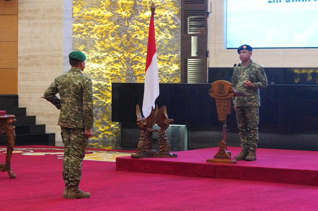 Panglima TNI Pimpin Sertijab-Kenaikan Pangkat, Pangdam Jaya Resmi Bintang 3