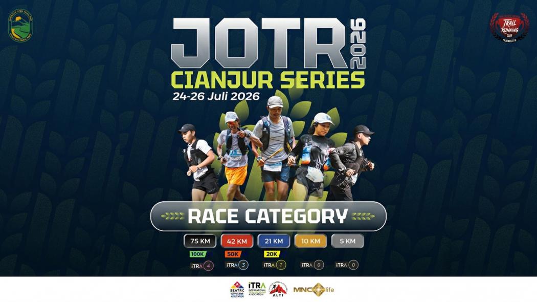 Trail Run Internasional JOTR Cianjur 2026: MNC Life Berikan Perlindungan Asuransi Peserta