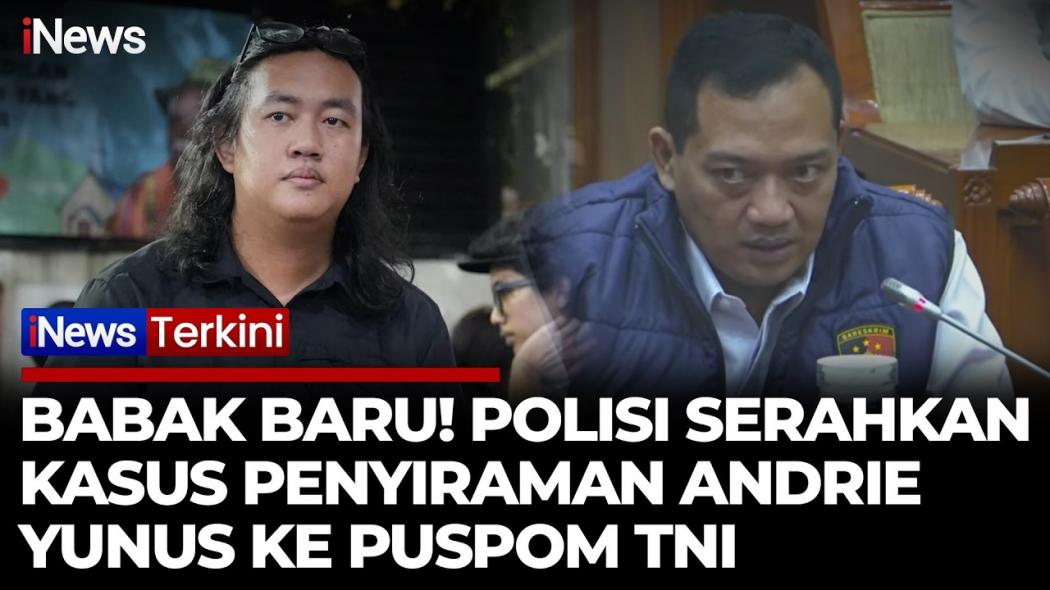 Polda Metro Serahkan Berkas Andrie Yunus ke Puspom TNI