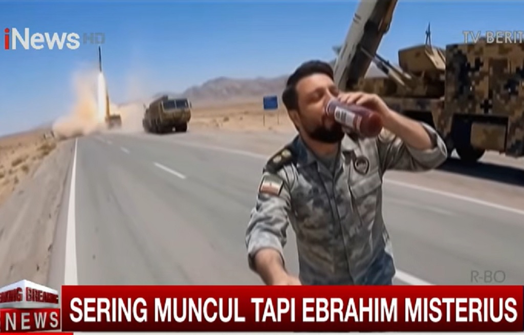 Sosok Ibrahim Zulfagori, Tentara Iran yang Viral Main Skateboard saat Rudal Meluncur!