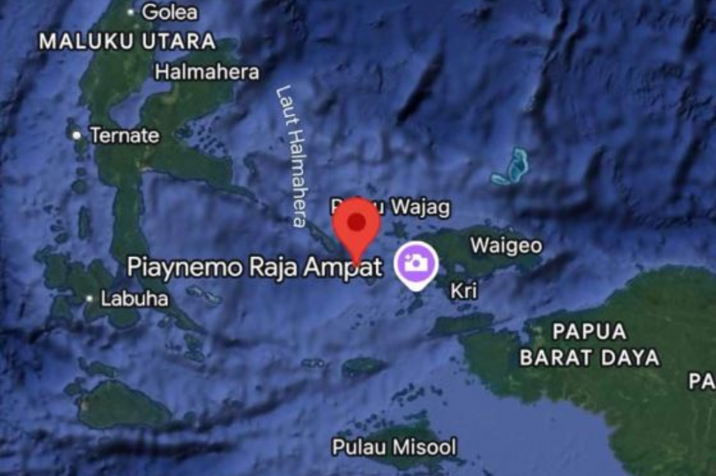 Gempa Hari Ini Magnitudo 5,2 Guncang Raja Ampat Papua Barat Daya