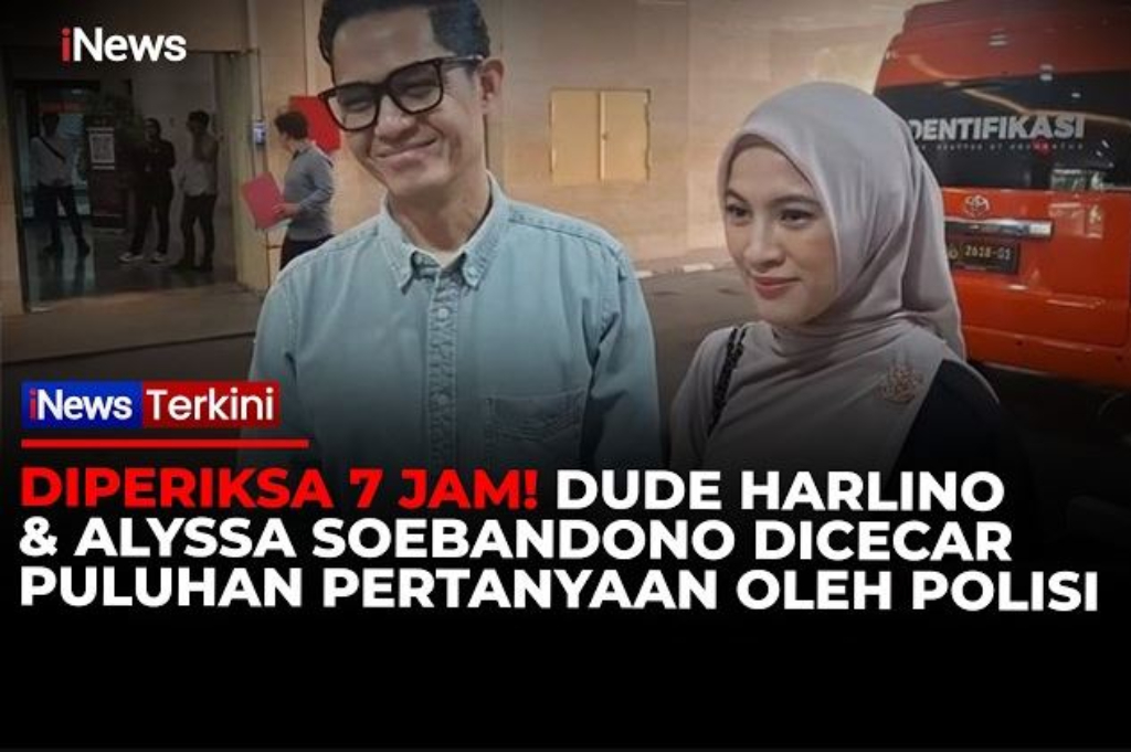 Dude Harlino dan Alyssa Soebandono Diperiksa Bareskrim terkait Penipuan PT DSI Rp2,4 Triliun