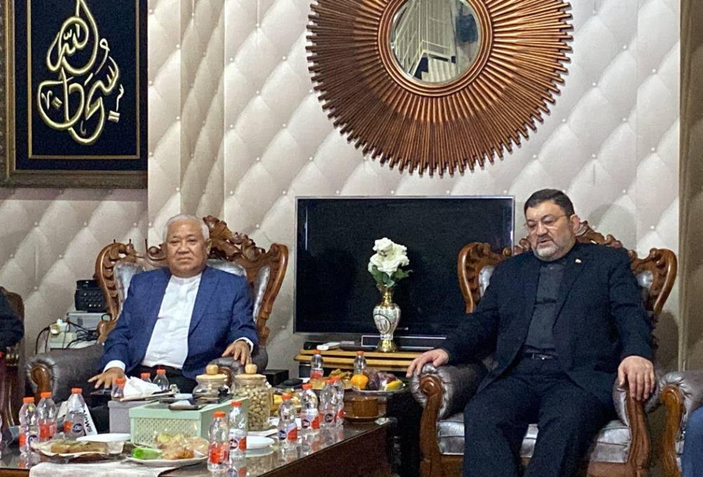 Dubes Iran Bertemu Din Syamsuddin dan Tokoh Islam, Gaungkan Kampanye Anti-Perang