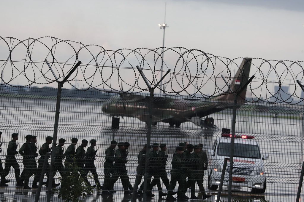 2 Pesawat TNI AU Siaga Antar 3 Prajurit Gugur di Lebanon ke Peristirahatan Terakhir
