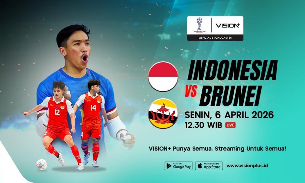 Cara Nonton Link Live Streaming Timnas Futsal Indonesia vs Brunei Darussalam di Piala AFF 2026