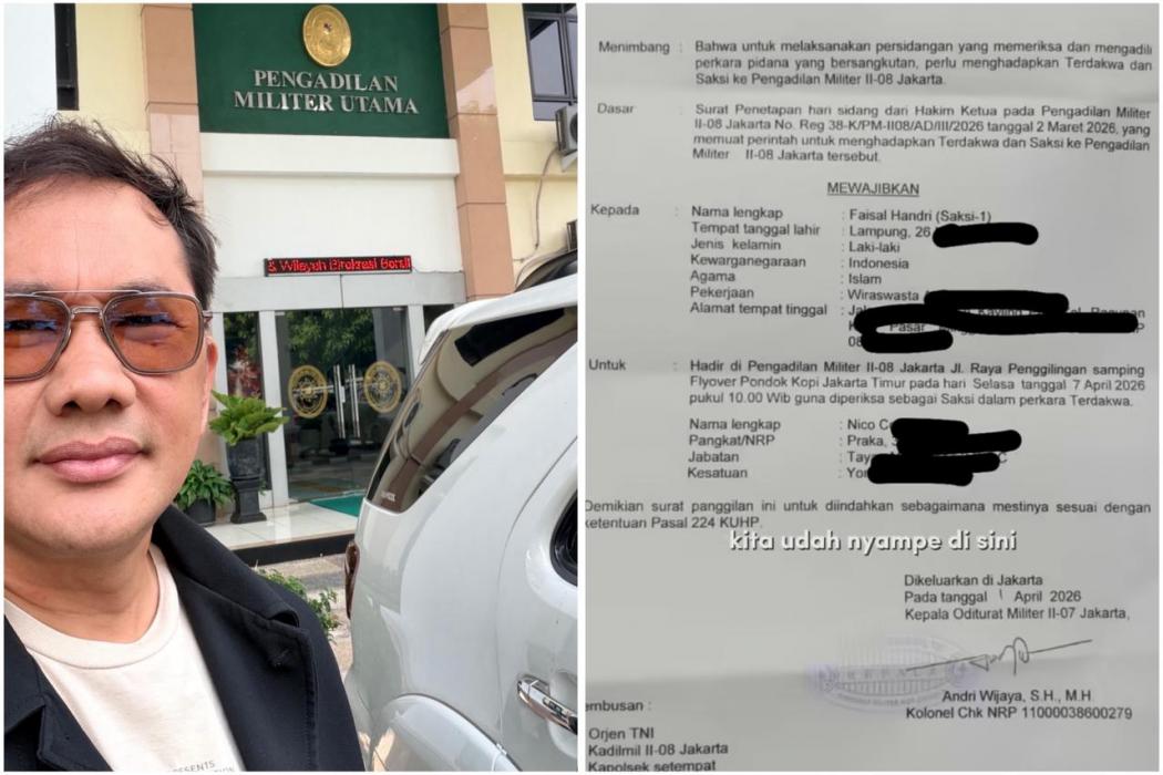 Kasus Pemukulan Karyawan Zaskia Adya Mecca oleh Oknum TNI Berlanjut, Ini Updatenya!