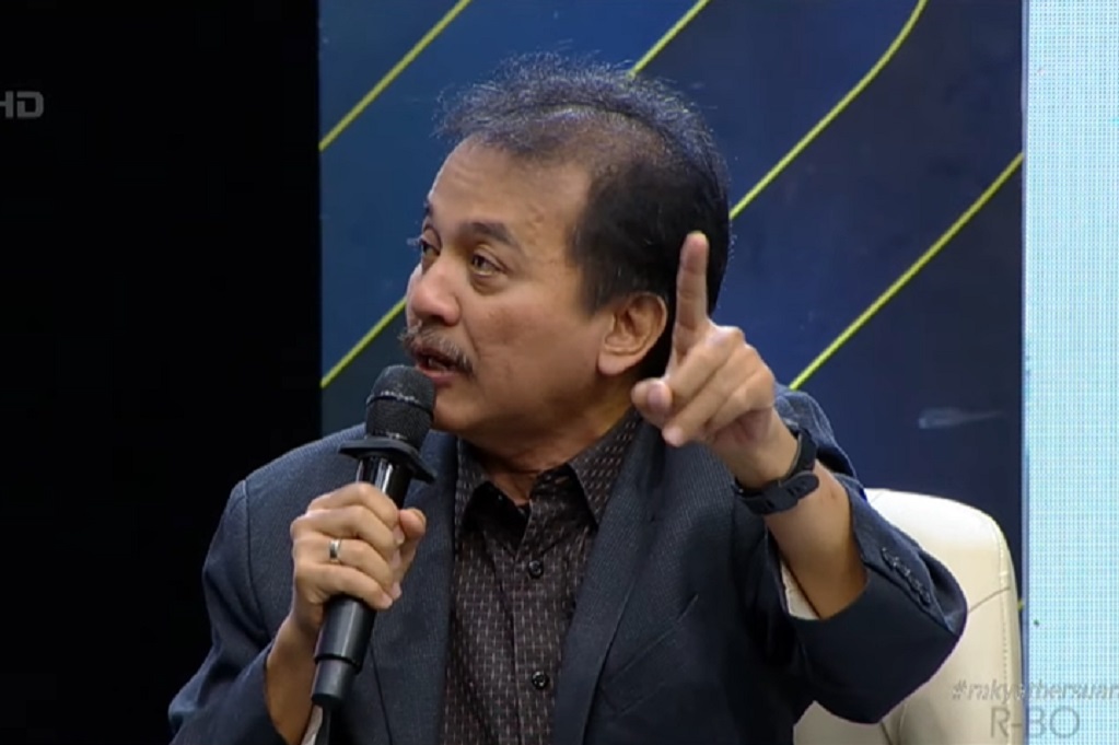 Roy Suryo Dukung Rismon Dilaporkan soal Tudingan ke JK: Kalau Itu AI, Siapa Pembuatnya?