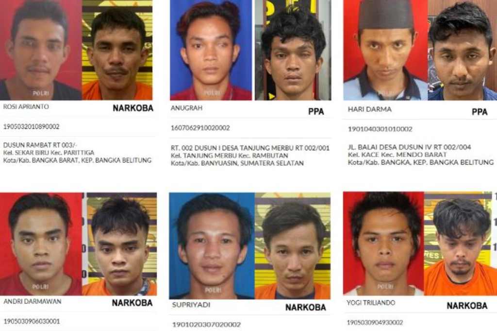 Geger! 8 Tahanan Kabur dari Sel Polres Bangka