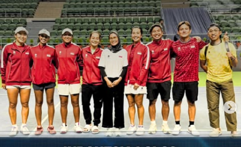 Sejarah! Tim Tenis Putri Indonesia Tembus Playoff Billie Jean King Cup 2026