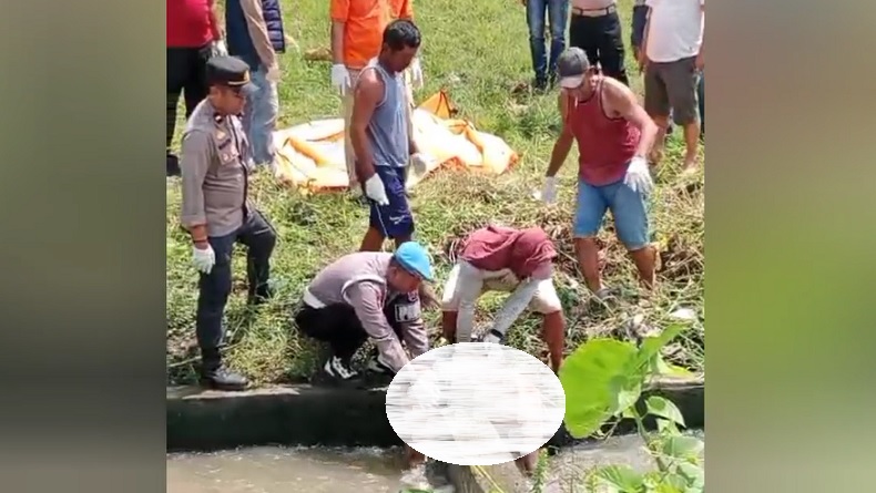 Geger! Pria Tanpa Identitas Ditemukan Tewas di Jombang, Luka Sayat di Leher dan Pipi