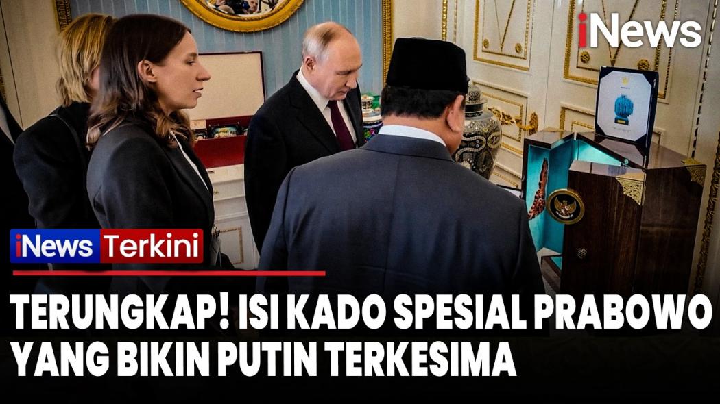 Putin Terkesima Terima Miniatur Borobudur dari Presiden Prabowo