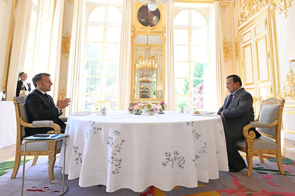 Prabowo dan Macron Bahas Pengadaan Alutsista hingga Pengembangan Energi Terbarukan