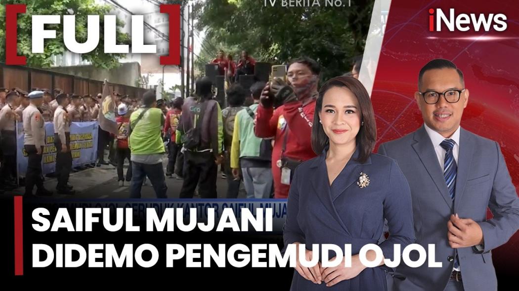 Massa Ojol Geruduk Kantor Saiful Mujani, Pernyataan Dinilai Kontroversial 