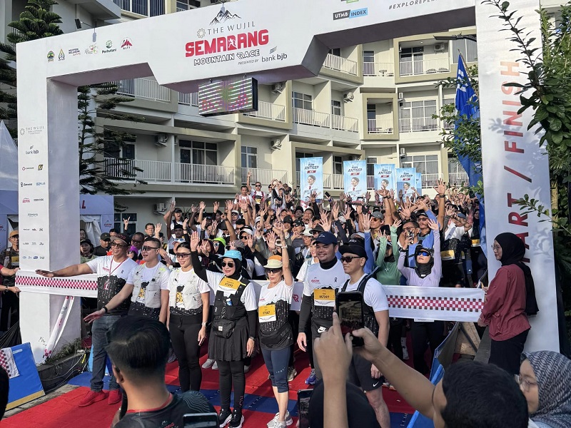 Ribuan Pelari Padati Semarang Mountain Race 2026, bank bjb Beri Dukungan Penuh
