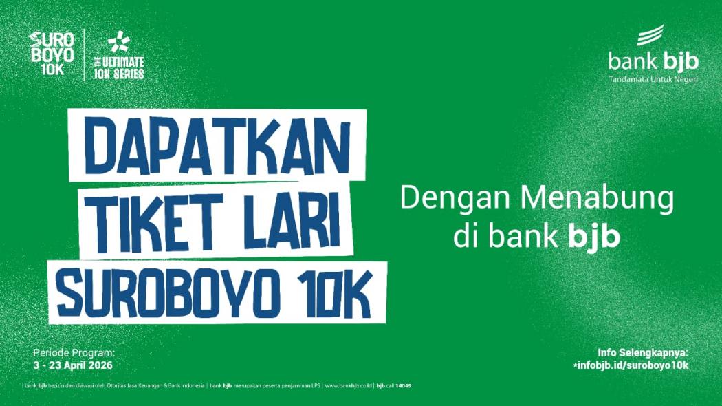bank bjb Berikan Akses Eksklusif Gelaran Suroboyo 10K, Begini Caranya