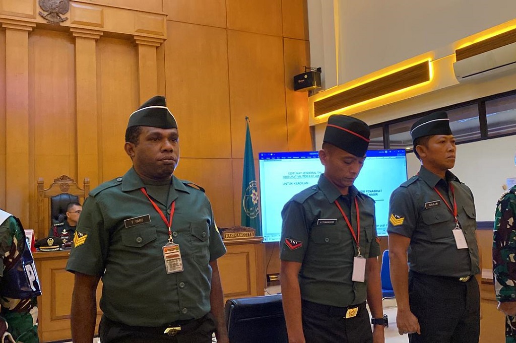 Sidang Pembunuhan Kacab Bank BUMN, Oditur Militer: Eksepsi Terdakwa Mengada-ada