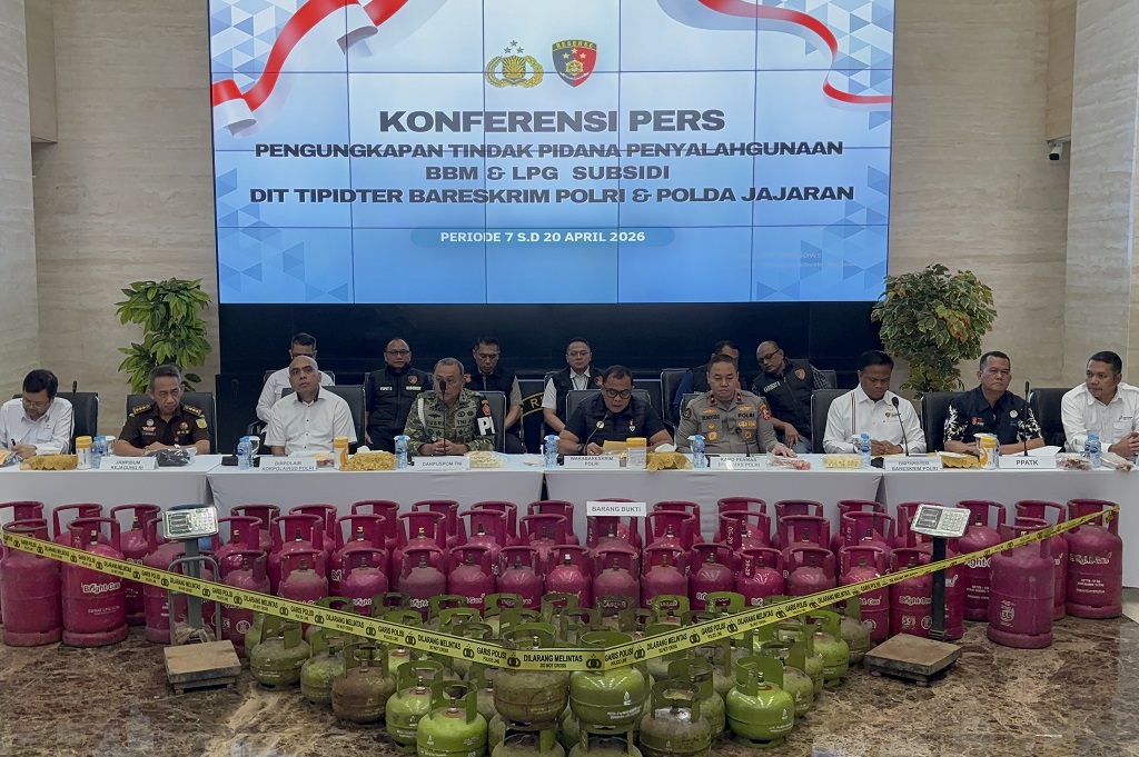 Polri Bongkar Penyalahgunaan BBM-Elpiji Subsidi, Negara Rugi hingga Rp243 Miliar