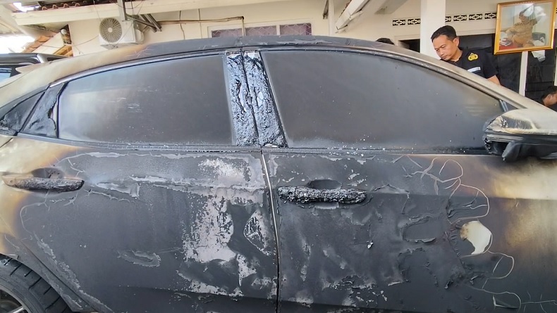 Polisi Tangkap Pembakar Mobil Kades Hoho Banjarnegara, Ternyata Mantan Sopir